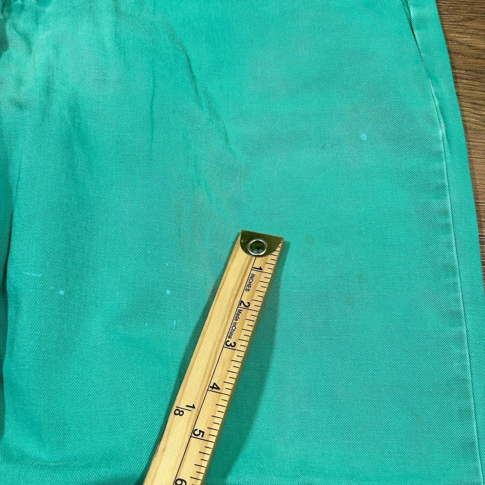 Vintage Polo Ralph Lauren Classic Chino Pants 30x32 Aqua Seafoam Green Stained - Picture 3 of 13